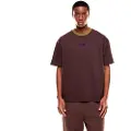 EA7 EA7til mænd. 7X000154_AF12957 Train 7.0 T-shirt sort (M), Casual, Rødbrun, Bomuld, Korte ærmer