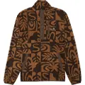 Quiksilver No Destination Fleecejakke Med Halv Lynlås