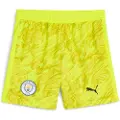 Puma Manchester City 25/26 Goalkeeper Shorts Youth, Clothing, Yellow Alert, 13-14Y