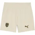 Puma RC Lens 25/26 Shorts Youth, Clothing, Alpine Snow/Matte Gold, 15-16Y