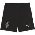 Puma Borussia Mönchengladbach 25/26 Shorts Youth, Clothing, Black/Warm White, 13-14Y