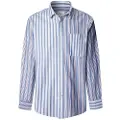 Pepe Jeans Pepe Jeanstil mænd. PM3090826 Cleveland blå skjorte (XL), Casual, Bomuld, Lange ærmer