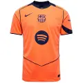 Nike FC Barcelona 2025/26 Stadium Third Nike Dri-FIT Total 90 Replica-fodboldtrøje til mænd - Orange