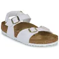 Birkenstock Sandaler til børn BIRKENSTOCK Rio AS Kids Flowers BF White barn 36