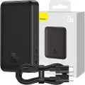 Baseus Powerbank Baseus Magnetic Mini 10000mAh, USB-C 20W MagSafe (sort)