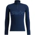 Swix RaceX Merino Half Zip, herre, navy