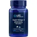 Life Extension - Super Omega-3 EPA/DHA med Sesam Lignaner & Olivenekstrakt, 240 lette at sluge kapsler