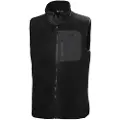 Helly Hansen Panorama Pile Block, fleecevest, herre, sort