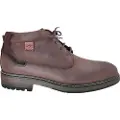 Fluchos Fluchostil mænd. F1593 Ankelstøvler i læder F1593 Mørkebrun (44), 1-3 cm, Blonder, Casual