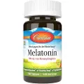 Carlson Labs Melatonin, Naturlig Jordbær Citron - 100 tabletter