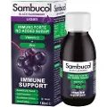 Sambucol - Immuno Forte Sukkerfri Væske 120 ml (Sort Hyld)