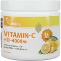 Vitaking - Vitamin C-1000 + D-4000, 200 tabletter
