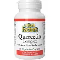 Natural Factors – Quercetin Complex med Grape Seed, Gurkemeje & COQ10 90 Veggie Kapsler
