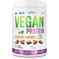 Allnutrition Vegansk Protein, Chokolade Karamel - 500g