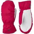 Hestra votter og hansker Primaloft Leather, skiluffer, dame, pink/hvid