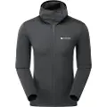 Montane Protium Hoodie, fleecetrøje, herre, grå