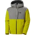 Helly Hansen Gravity Insulated, skijakke, herre, gulgrøn