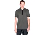 Armani Exchange AIX Armani Exchangetil mænd. XM001285AF10366U8144 Ideel grå poloshirt (XL), Casual, Bomuld, Korte ærmer