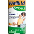 Vitabiotics - Wellkid Omega-3 Tyggekapsler Orange 60 stk