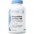 Osavi Magnesiumcitrat + B6, 375 mg + 4,2 mg - 180 vegetabilske kapsler