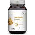 Aura Herbals - Omega+ med Vitamin D3 2000 IU, 60 bløde kapsler