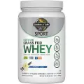 Garden of life Sportscertificeret Græsfodret Whey Protein, Vanilje - 640g
