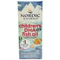 Nordic Naturals Børns DHA Xtra Fiskeolie, 880 mg Bær Punch (EAN 768990891267) - 60 ml