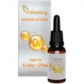 Vitaking - Vitamin D3+K2+K1 Dråber 10 ml