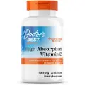 Doctors Best Vitamin C med Langvarig Frigivelse PureWay-C, 500 mg - 60 tabletter