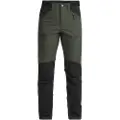 Lundhags Makke High Waist Curved Pant W, vandrebukse, dame, grøn/sort