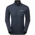Montane Protium Jacket, fleecetrøje, herre, blå