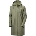 Helly Hansen Moss regnfrakke, dame, lysegrøn