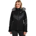 KILPI Lin, skijakke, plus size, dame, sort