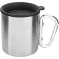 Tatonka Thermo Mug Carabiner 250ml, termokrus, sølv
