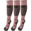 Accezzi Merino 20, skistrømper, dame, lyserød