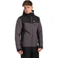 KILPI Flip, skijakke, plus size, herre, sort