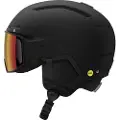 Salomon Driver Pro Sigphoto MIPS, skihjelm med visir, sort