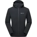 Montane Khamsin Hoodie, softshelljakke, herre, sort