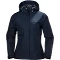 Helly Hansen Seven J regnjakke, dame, mørkeblå