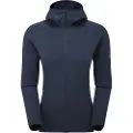 Montane F Protium Hoodie, fleecetrøje, dame, blå