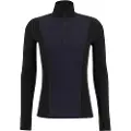 Ulvang Peak Map Half Zip, skiundertrøje, herre, sort/mørkeblå