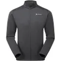 Montane Fury Lite Jacket, fleecetrøje, herre, grå