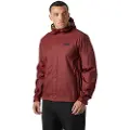 Helly Hansen Loke, regnjakke, herre, mørkerød