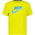 Nike Kortærmet Miler Run Energy Dri-FIT-løbetrøje til mænd - gul