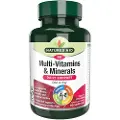 Natures Aid - Multi-Vitaminer & Mineraler med Jern 90 Softgels
