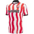 MACRON Stoke City Fc 25/26 Hjem T-shirt Med Korte ærmer