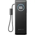 EcoFlow RAPID with cables 170W Powerbank - Sølv - 25000 mAh
