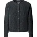Pepe Jeans Pepe Jeanstil kvinder. PL7000050 Cardigan Claudia grå (M), Casual, Polyester
