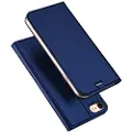 DUX Skin Pro iPhone 7/8/SE (2020)/SE (2022) Flip Cover - Mørkeblå
