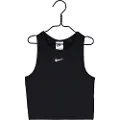 Nike Ribbet Nike Sportswear-tanktop til piger - sort